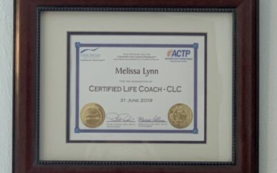 Becoming a Certified Motivational Life Success Coach.